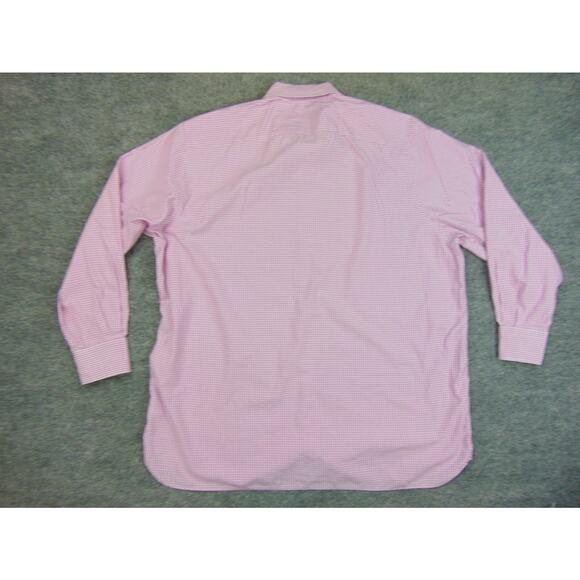 Nordstrom Signature Shirt Mens 17.5 Ping White Check - Picture 3 of 10